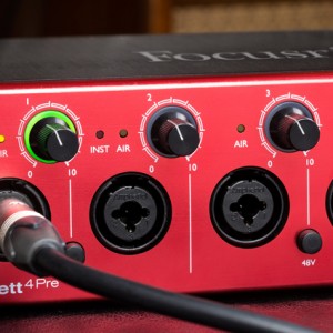 Focusrite Clarett 4Pre Thunderbolt Audio Interface