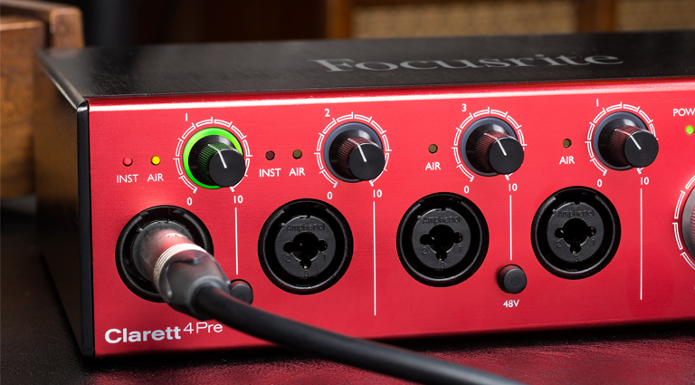 Focusrite Clarett 4Pre Thunderbolt Audio Interface Coming Soon to
