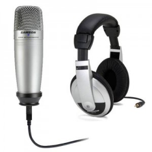 CO1U Pro USB Microphone and HP10 Headphones