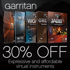 Garritan Sale until 31st August 2016
