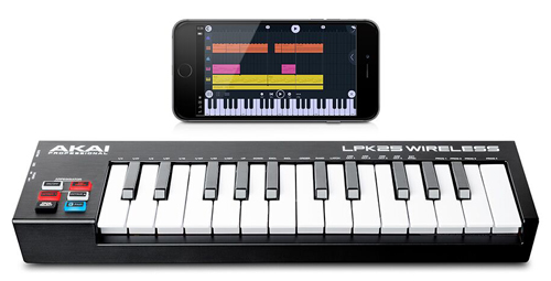 LPK25 Wireless MIDI Keyboard Controller with Buetooth