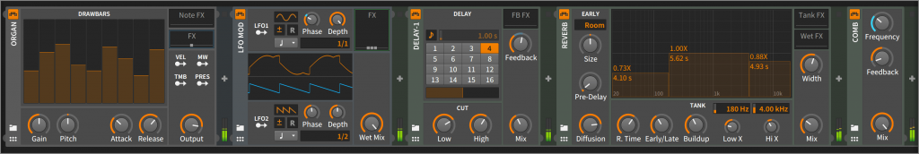 Device Nesting with Bitwig Studio 2