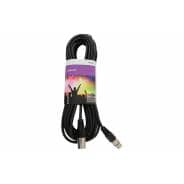 10m DMX Lighting Cable, 3-Pin XLR Plug to XLR Socket