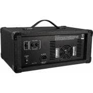120W Powered PA Mixer Amp with 2x Citronic 8" Passive PA Speakers & Cables