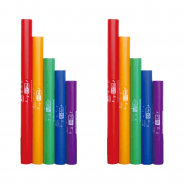 2 x Boomwhackers BWCG Chromatics Set (2 Sets - 10 Tubes) 