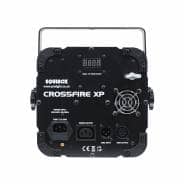 2 x Equinox Crossfire XP with Carry Bag & DMX Cable