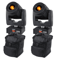 2 x Equinox Fusion 100 Spot MKII with Carry Bags Bundle
