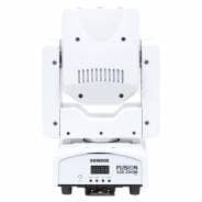 2 x Equinox Fusion 120 Zoom MKII Moving Head (White) + 3m DMX Cable