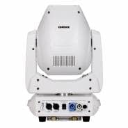 2 x Equinox Fusion 200 Zoom Spot LED Moving Head - White Housing