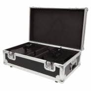 2 x Equinox Helix 100W GOBO Flower (Black) & 2-Way Flight Case