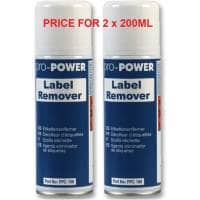 2 x Pro Power Label Remover, 200ml