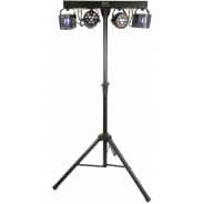 2 x QTX Derby FX Bar LED Party Bar with Stand