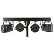 2 x QTX Derby FX Bar LED Party Bar with Stand