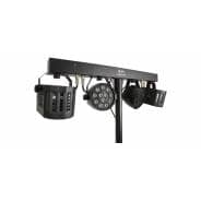 2 x QTX Derby FX Bar LED Party Bar with Stand