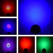 2 x QTX GOBO Spotwash 100W LED Moving Head Bundle With Carry Bag