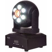 2 x QTX GOBO Spotwash 100W LED Moving Head Bundle With Carry Bag