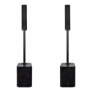2x Citronic Neolith MK2 Active Sub & Column Array Portable PA Systems with Bluetooth