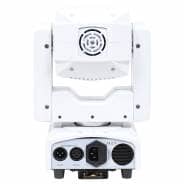 2x Equinox Fusion 120 Zoom MKII (White) with Bags & Cable Bundle