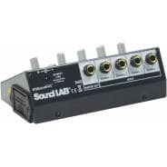 4-Channel Super Compact Portable Mono Micro Volume Mixer 