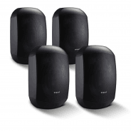 4 Pack of Biamp MASK4C-BL 4.25" Two-Way Loudspeakers, Black
