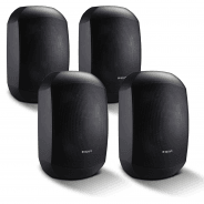 4 Pack of Biamp MASK6C-BL 6.5" Two-Way Loudspeakers, Black
