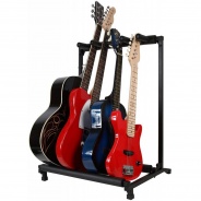 4 Way Guitar Stand - Guitar Folding Rack - Fully Built and Ready to Use 