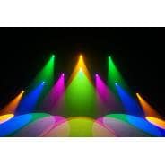 4 x Equinox Fusion 200 Zoom Spot LED Moving Head - White Housing