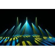 4 x Equinox Fusion 200 Zoom Spot LED Moving Head - White Housing