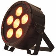 4 x QTX PAR-180 RGB PAR Can With Carry Bag & Leads 