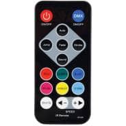 4 x QTX PAR-180 RGB PAR Can With Carry Bag & Leads 