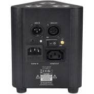 4x QTX Tri-PAR Rechargeable Battery Uplighters Triple PAR RGBW