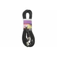 6.0m DMX Lighting Cable, 3-Pin XLR Plug to XLR Socket
