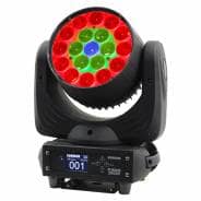 8 x Equinox Fusion 260ZR LED Wash Moving Head - Black Housing