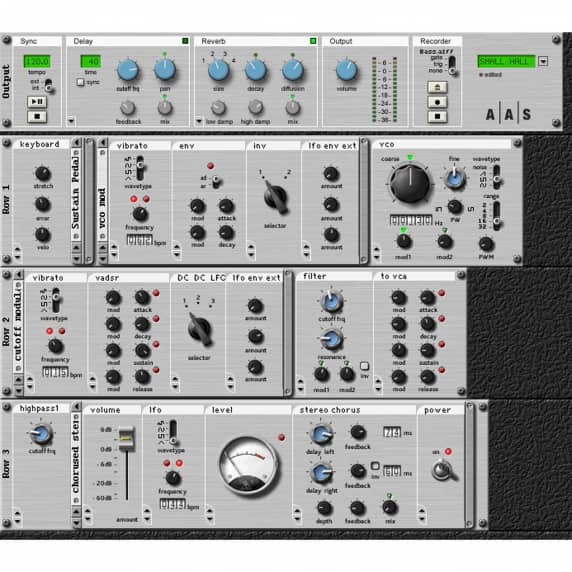 AAS Tassman 4 Sound Synthesis Studio (Serial Download)