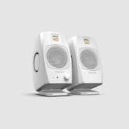 ADAM Audio D3V Active Desktop Monitor Speakers (Pair) - White