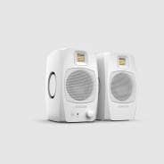 ADAM Audio D3V Active Desktop Monitor Speakers (Pair) - White