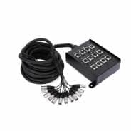 Adam Hall 12 Way Multicore Stage Box (10m)