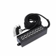 Adam Hall 8 Way Multicore Stage Box (10m)