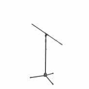 Adam Hall S5BE Adjustable Microphone Stand with Boom Arm - Black
