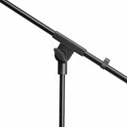 Adam Hall S5BE Adjustable Microphone Stand with Boom Arm - Black