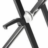 Adam Hall SKS 03 Double-Braced X-Frame Keyboard Stand