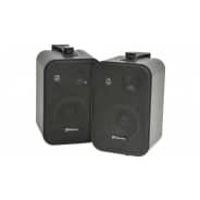 Adastra 100V Line 4" Black Wall Speakers - Pair