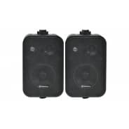 Adastra 100V Line 4" Black Wall Speakers - Pair