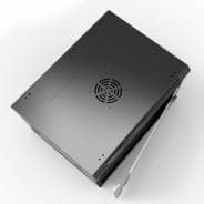 Adastra 6U 19" Rack Mount Cabinet - Lockable Door - 450mm Deep