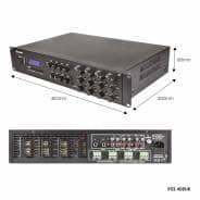 Adastra A8 8-Channel / 4-Zone Stereo Mixing Amplifier