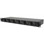 Adastra AT6 6-Way 100V Volume Attenuator with A/B Source Selection