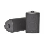 Adastra BC3-B 3" Black Stereo Wall Speakers 60W/8 Ohm