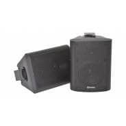 Adastra BC4-B 4" Black Stereo Wall Speakers 70W / 8 Ohm