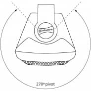 Adastra BC5V-W 5.25" 100V Wall Speaker 45Wrms , White 