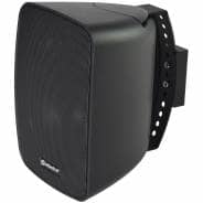 Adastra BG4T-B 100V/16Ω IP54 Weatherproof Wall Speaker, Single, Black